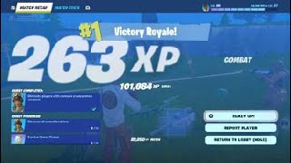 i won the win with my cousin the og map fortnite