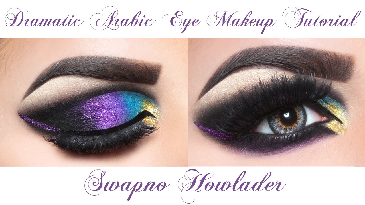 Dramatic Arabic Eye Makeup Tutorial Saubhaya Makeup