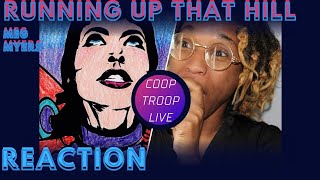 REACTION | Coop Troop Live on Meg Myers - Running Up That Hill (Kate Bush Cover) [Official Video]