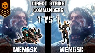 Mengsk vs Mengsk | Micro ghost and massing mutas?(Interesting player)| Direct Strike Commanders 1vs1