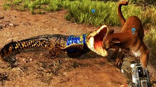 Crocodile Brutally Kills Animals and Humans in FAR CRY 6