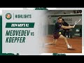 Medvedev vs Koepfer Round 1 Highlights | Roland-Garros 2024