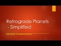 Retrograde Planets Simplified [English]