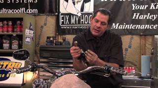 Harley Davidson Maintenance: Touring Motorcycles - Brake Light Switch Alignment