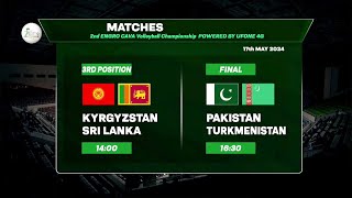 Live | Day 6 | 2nd Engro Cava Volleyball Nations League 2024 | Sports Central