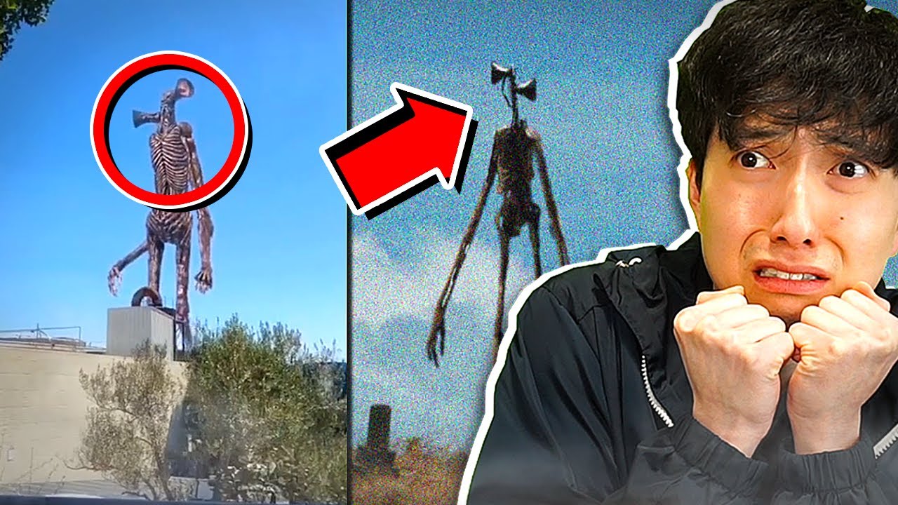 SCARIEST Siren Head SIGHTINGS In REAL LIFE.. - YouTube