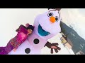 leravika. snowman runs away from lera