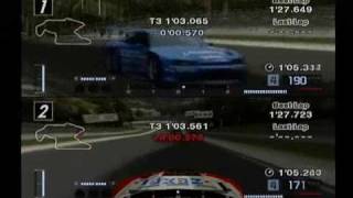 GT4 友達対戦 カルソニック VS ロックタイトGT-R