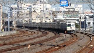 185系　特急踊り子105号 伊豆急下田行き　戸塚駅付近通過　JR East's express train \