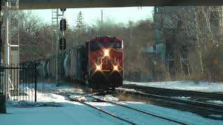 CN Train X309 Westbound February 28, 2025