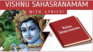 Vishnu Sahasranamam full Challakere brothers | Vishnu Sahasranamam with English lyrics