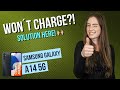 Samsung Galaxy A14 5G - Does not Charge? Solution here! • 📱 • 🔋 • ❌ • Tutorial