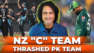 NZ "C" Team Thrashed Babar Azam's Team | Experiment Failed | PAK v NZ 4th T20i | Ramiz Speaks