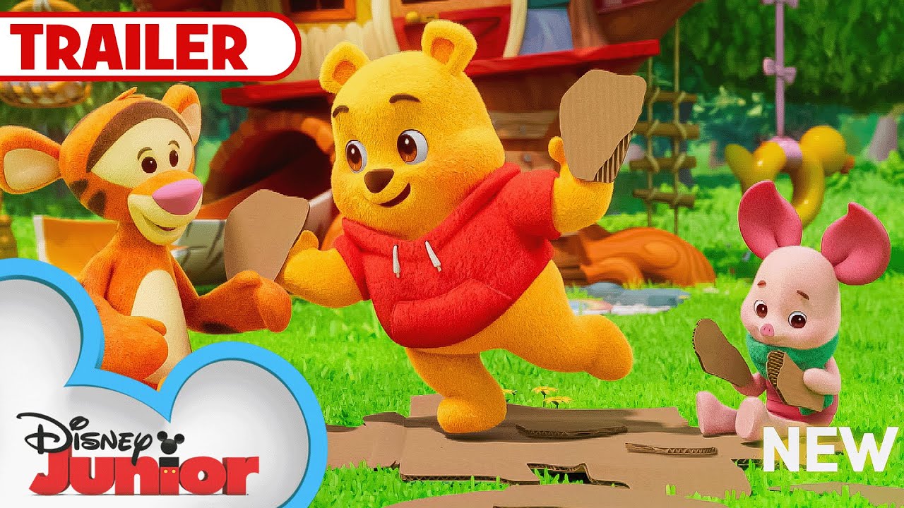 Winnie The Pooh Trailer ёянпёяты New Shorts Disneyjr Youtube