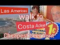 PLAYA LAS AMERICAS WALK TO COSTA ADEJE  / CHEAPEST BEER