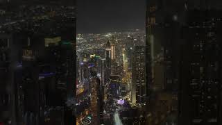 City View From The Top Of Burj Khalifa 124th Floor #dubai #youtubeshorts #burjkhalifa