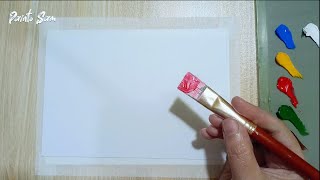 Easy way to paint Flower Basket / OIL PAINTING DEMONSTRATION#23