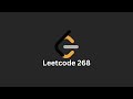 268. Missing Number | Easy LeetCode Problem | Step-by-Step Solution (بالعربي)