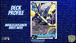 Deck profile MirageGaogamon: Burst Mode | BT13