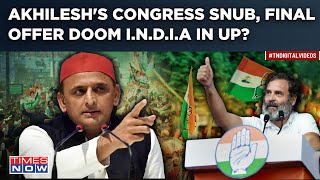 Congress Snubbed By Akhilesh| SP Seals I.N.D.I.A's Doom In UP? Rahul's Yatra Is Plague For 'Allies'?