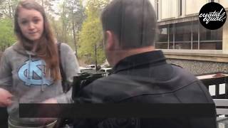 Entitled Female Student Steals A Sign \u0026 Gets ARRESTED