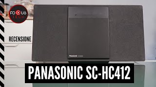 PANASONIC SC-HC412 recensione: ALTOPARLANTE bluetooth con LETTORE CD e RADIO FM integrata