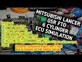 MITSUBISHI LANCER GSR FTO 6CYLINDER ENGINE ECU SIMULATION