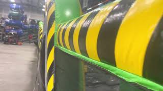 Greatest obstacle course rental in New Orleans is the 95 ft. Radical Run Obstacle Course