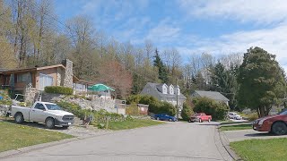 Kitimat BC Canada - Walking into Town - Tour of Residential Area \u0026 Haisla Boulevard