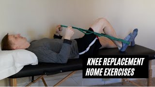 Home Exercises for After Knee Replacement