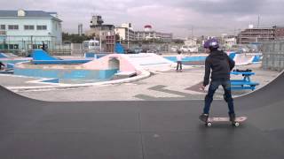 Arashi skateboards☆ kugenumabeach skate park KANAGAWA ＪＡＰＡＮ2015/1/24