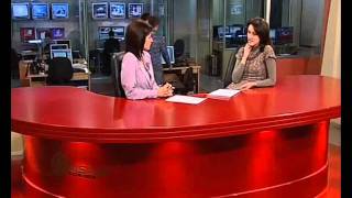 TV ALSAT M OPEN STUDIO - STUDIO E HAPUR Interview with Adrijana Rusiti