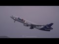 majestic fedex mcdonnell douglas md 11 f morning take off from lax airport