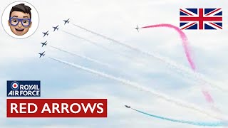 RED ARROWS display with clear commentary | Bournemouth Air Festival