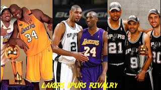 The Intense Lakers Spurs Rivalry of the 2000s