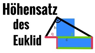 Höhensatz des Euklid