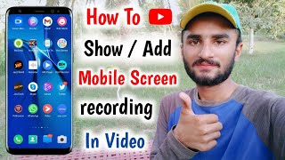 How to Show Mobile Screen in Video | Add Mobile Screen Recording In Video | Add Mobile Frame