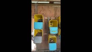 Innovative DIY Chicken Nesting Boxes Made from Kitty Litter Buckets!