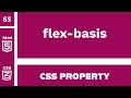 CSS Property : flex-basis explained !