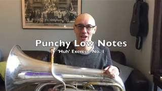 Punchy Low Notes 1 - Tuba Tips