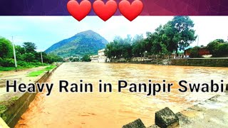 Heavy Rain in Panjpir Swabi #beauty #swabi #panjpir #village #villagelife #villagevlog