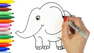 10 Easy Animal Drawings for Kids Vol. 1 | Step by Step Drawing Tutorials | How t