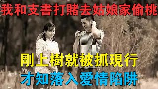 我和支書打賭去姑娘家偷桃，剛上樹就被抓現行，才知落入愛情陷阱 #情感故事 #兩性情感 #深夜故事