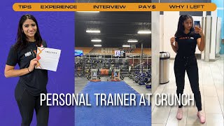 Working at CRUNCH as a PERSONAL TRAINER?!