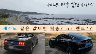 제주도 테슬라 차량 탁송하기!