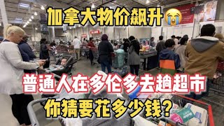 【Costco Grocery Haul】加拿大物价飙升 | 多伦多普通人生活压力太大 | 特价超好用干发梳