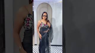 Nandita Swetha's Super Glamorous Transparent Saree Look to break ours NNN