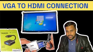 vga to hdmi converter for monitor with audio | From VGA to HDMI Converter/Adapter | LCD to Monitor.