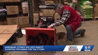 Hardware stores see surge as shoppers buy last-minute winter essentials