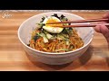 jjolmyeon 쫄면 spicy chewy cold noodles